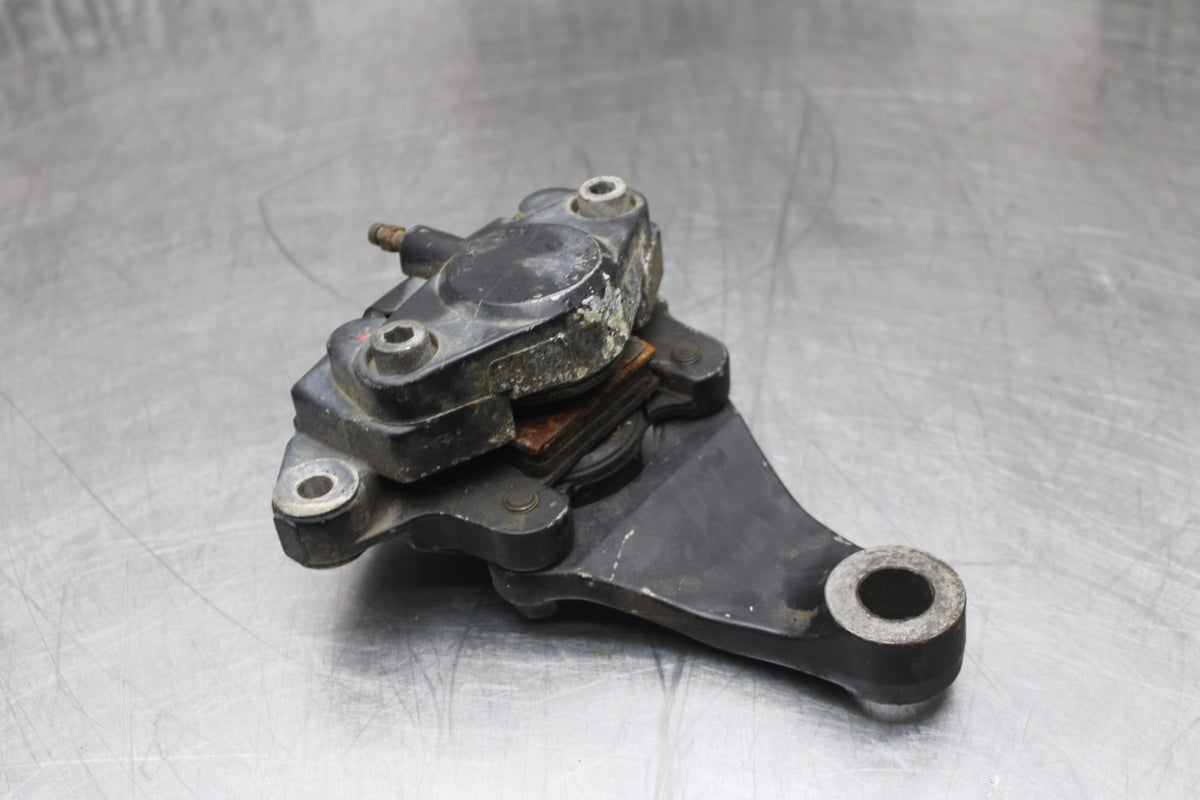 77-79 SUZUKI GS1000 REAR BACK BRAKE CALIPER W MOUNT BRACKET BB807