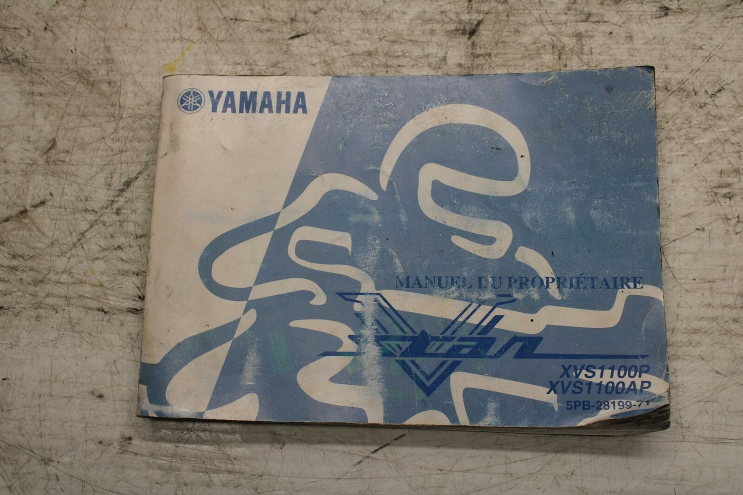 02-03 YAMAHA V STAR 1100 ORIGINAL OWNERS MANUAL BOOK BB308