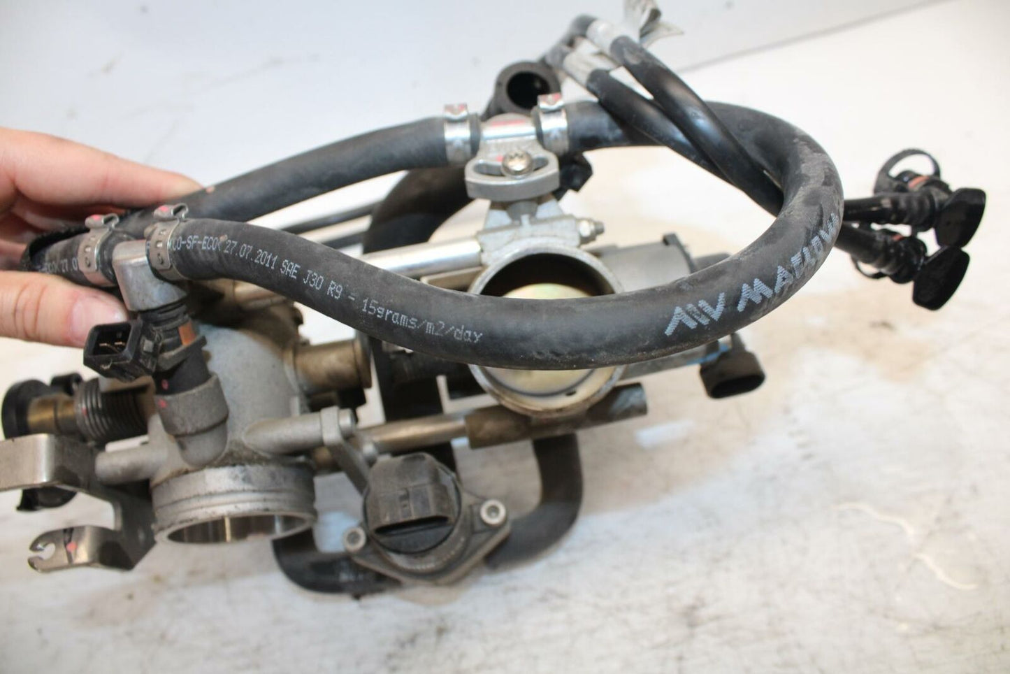 12 DUCATI MONSTER 796 MAIN FUEL INJECTORS / THROTTLE BODIES BB276