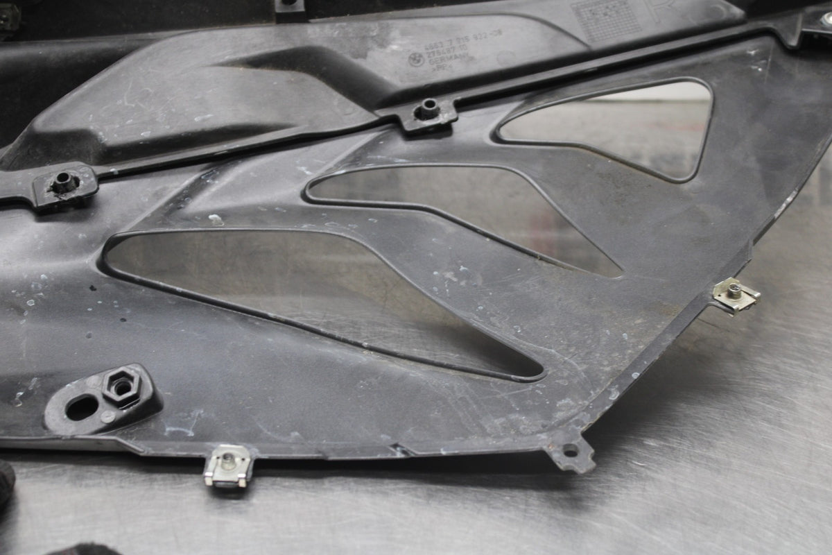 10-11 BMW S1000RR RIGHT FRONT UPPER MID SIDE FAIRING COWL PLASTIC BB941