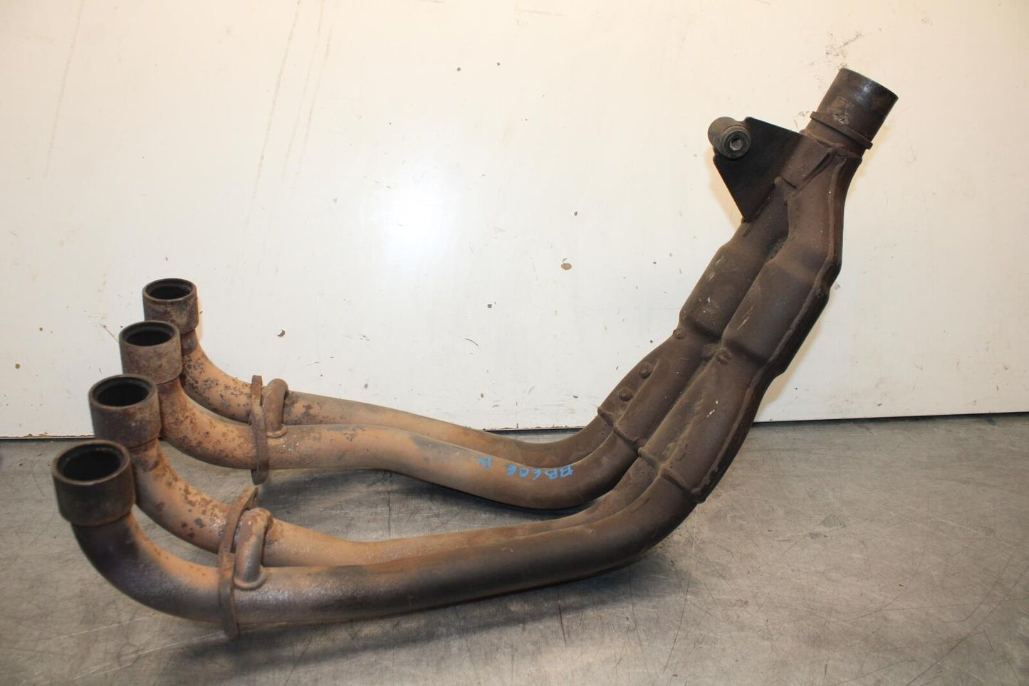 01-06 HONDA CBR600F4I EXHAUST HEADER PIPES MANIFOLD 18150-MBW-D22 BB606 #B