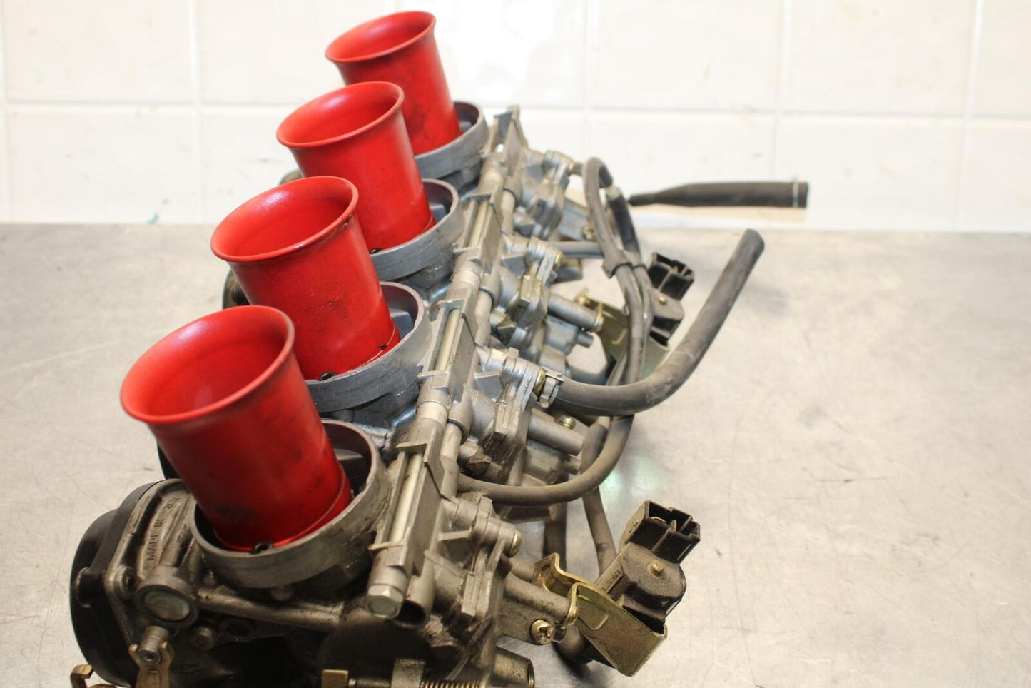 1999 Suzuki GSXR600 CARBS CARBURETORS 13201-34E70 13202-34E70 13203-34E70 BB580