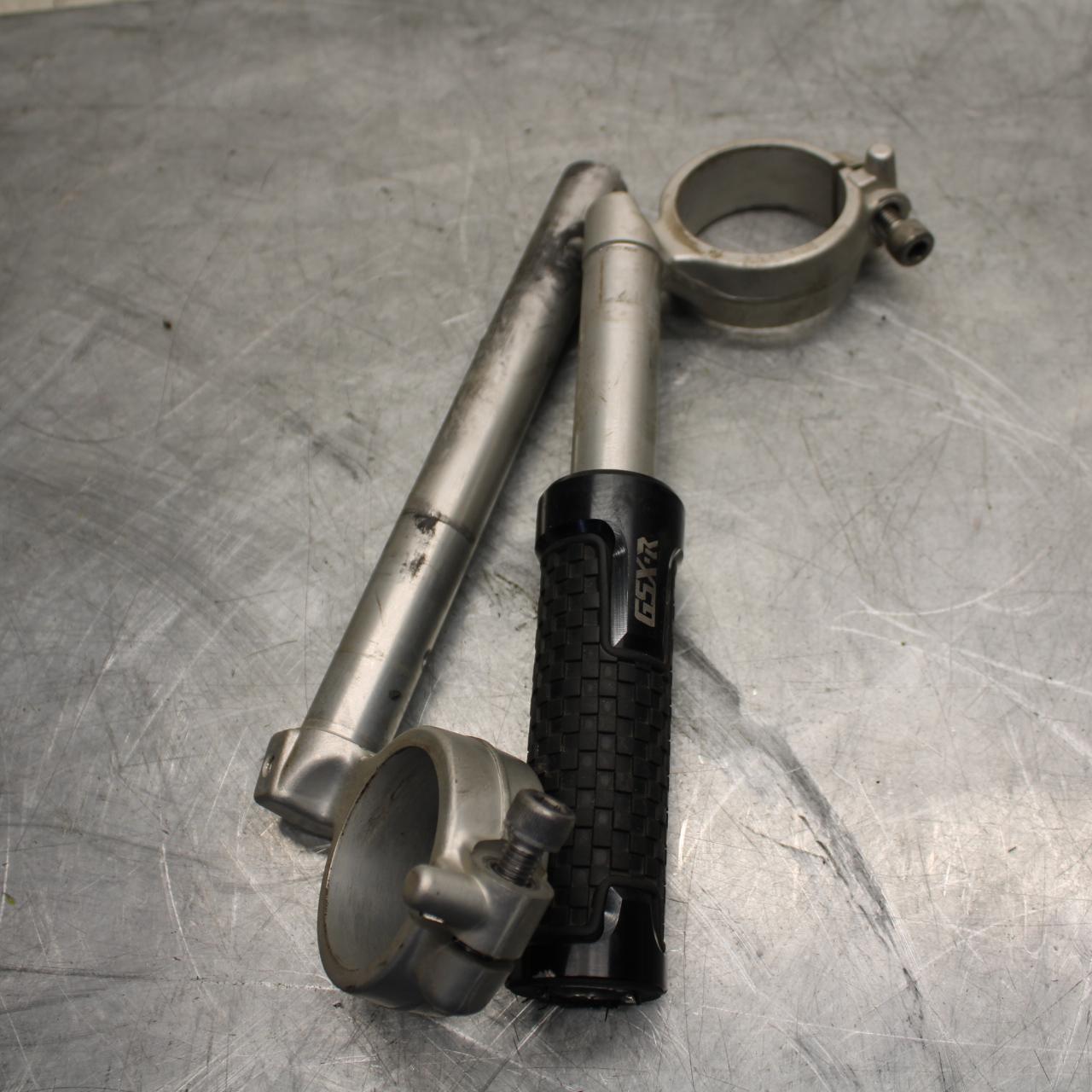 2008 Suzuki GSXR1000 CLIP ON ONS HANDLEBARS PAIR SET 56111-21H00 BB519