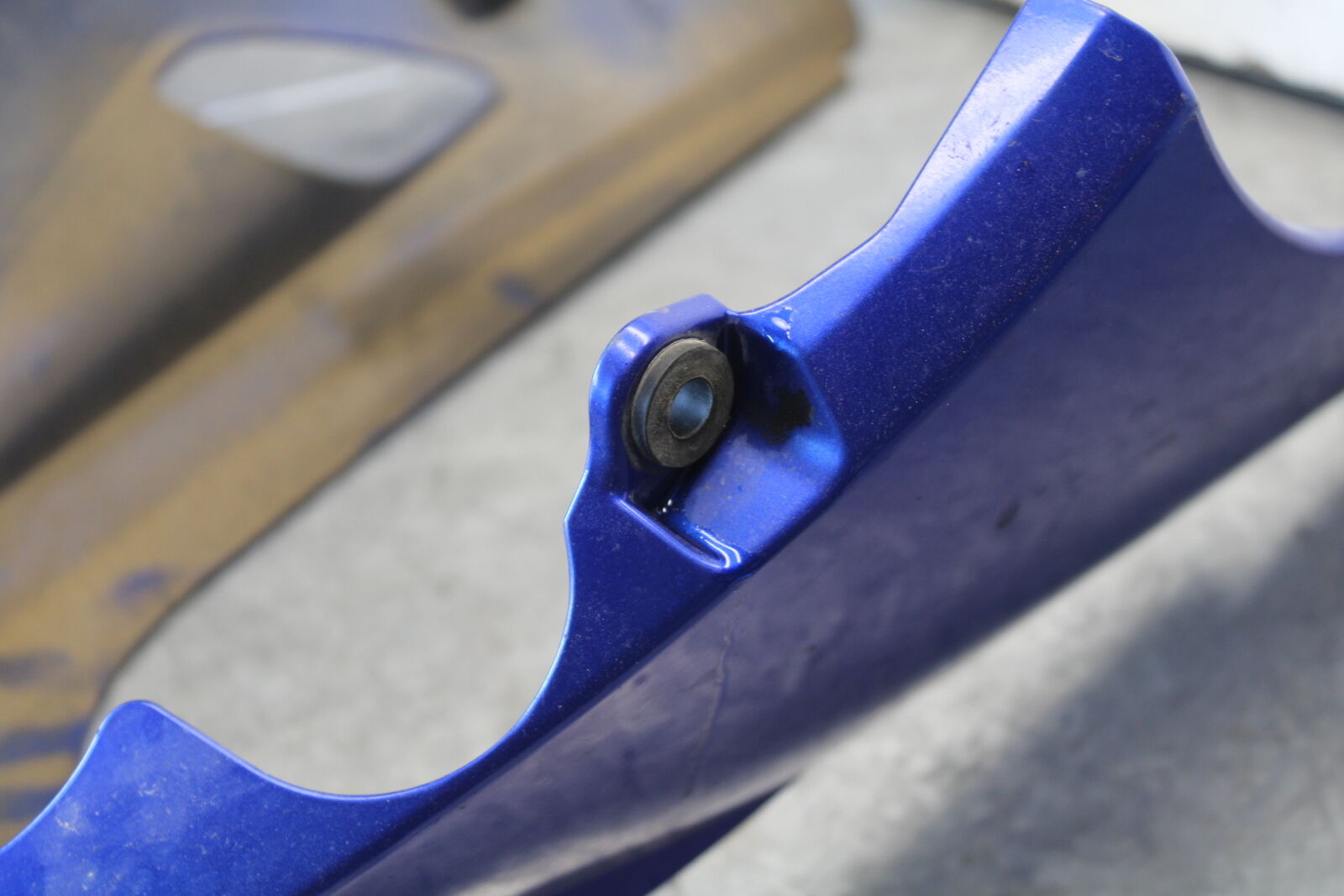 03-07 SUZUKI SV1000S LOWER BOTTOM BELLY FAIRING COWL BB657