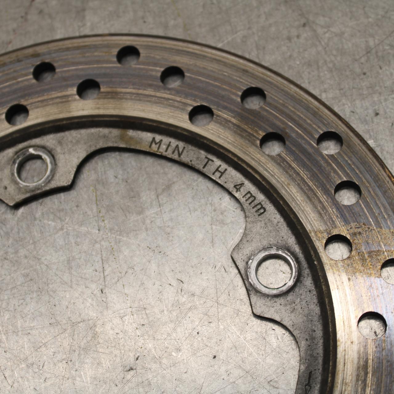 01-06 HONDA CBR600F4I REAR ROTOR BACK BRAKE DISC 42650-MBW-A11 BB644