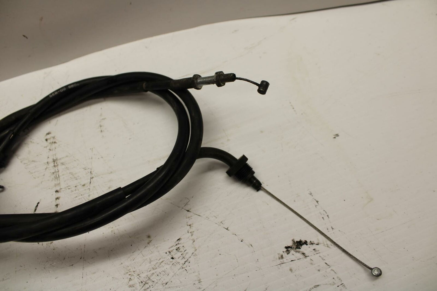 99 YAMAHA YZF R6 THROTTLE CABLES LINES 5EB-26311-00-00 5EB-26312-00-00 BB246
