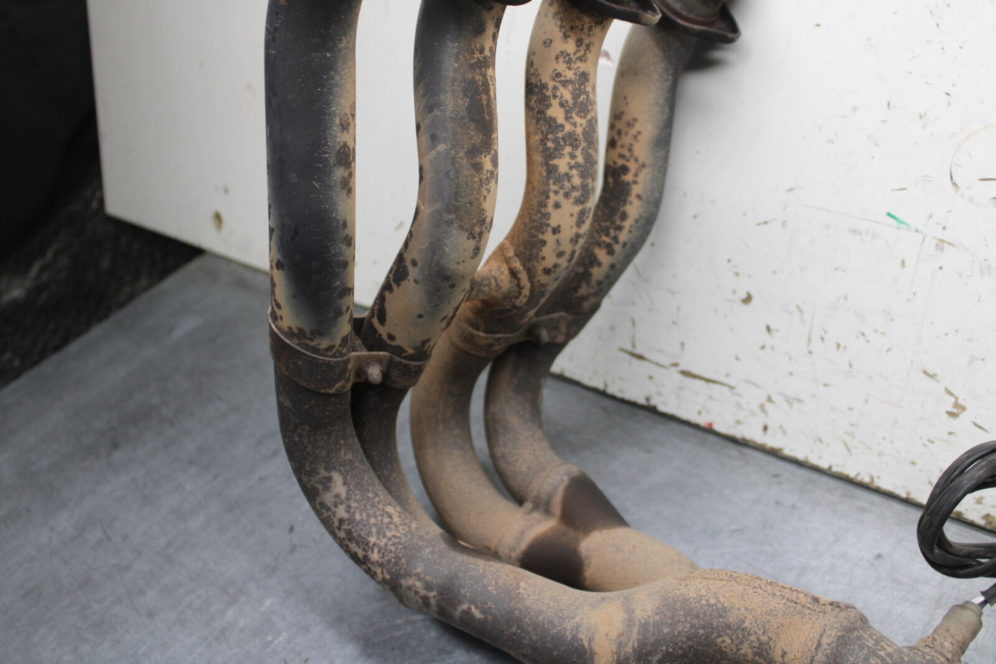 08-09 SUZUKI GSXR600 EXHAUST HEADER PIPES MANIFOLD BB728