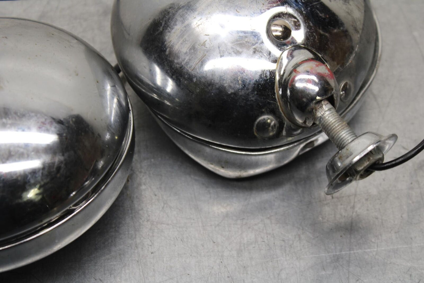 98-02 HONDA SHADOW AERO 1100 FRONT DRIVING LIGHT PAIR SET LAMP BB106