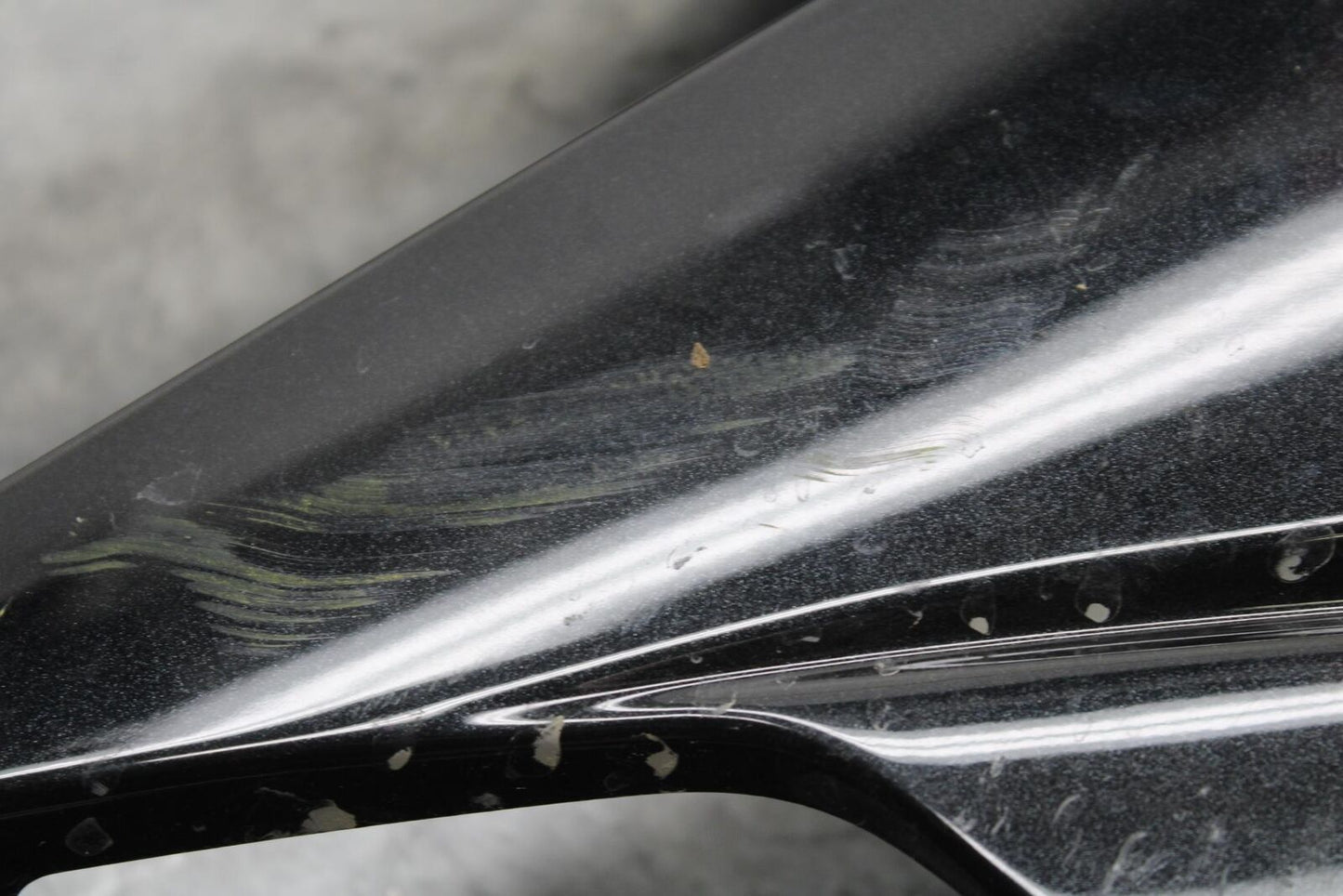 09-12 KAWASAKI NINJA ZX6R RIGHT FRONT SIDE FAIRING COWL SHROUD BB640