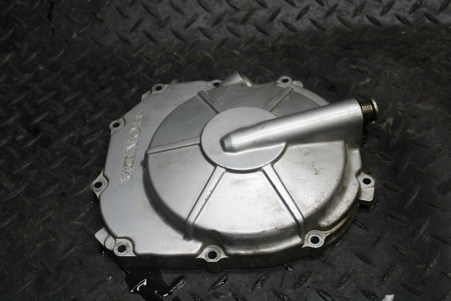 98 HONDA CBR600F3 CLUTCH SIDE ENGINE MOTOR COVER 11330-MV9-670 BB201