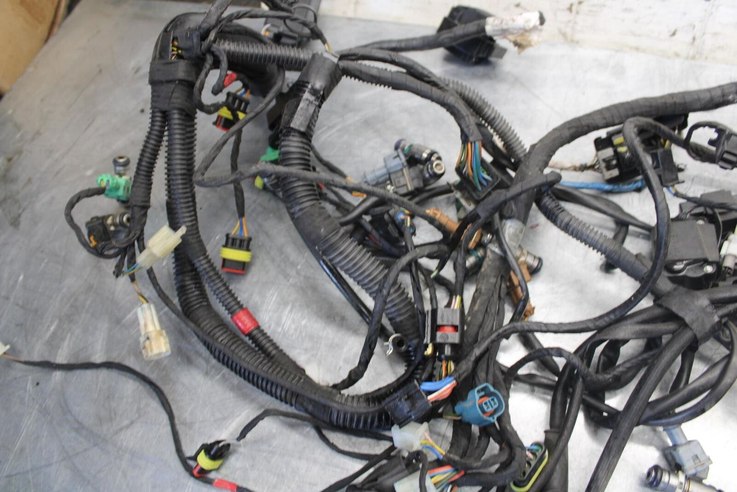 2010 Aprilia RSV1000R MAIN ENGINE WIRING HARNESS MOTOR WIRE LOOM BB513