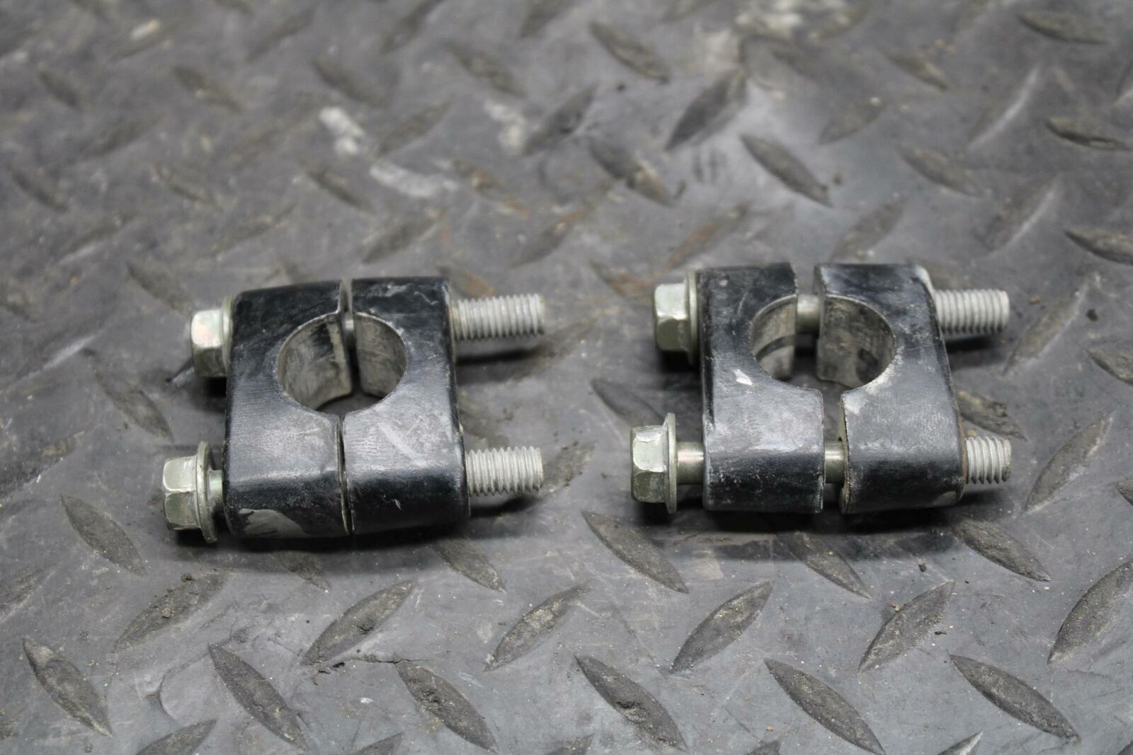 03-06 SUZUKI QUADSPORT Z400 HANDLEBAR RISERS CLAMPS BB207