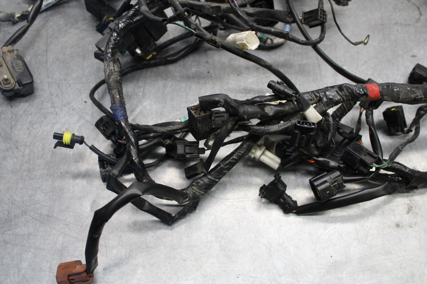 07-08 TRIUMPH DAYTONA 675 MAIN ENGINE WIRING HARNESS WIRE LOOM T2501656 BB685