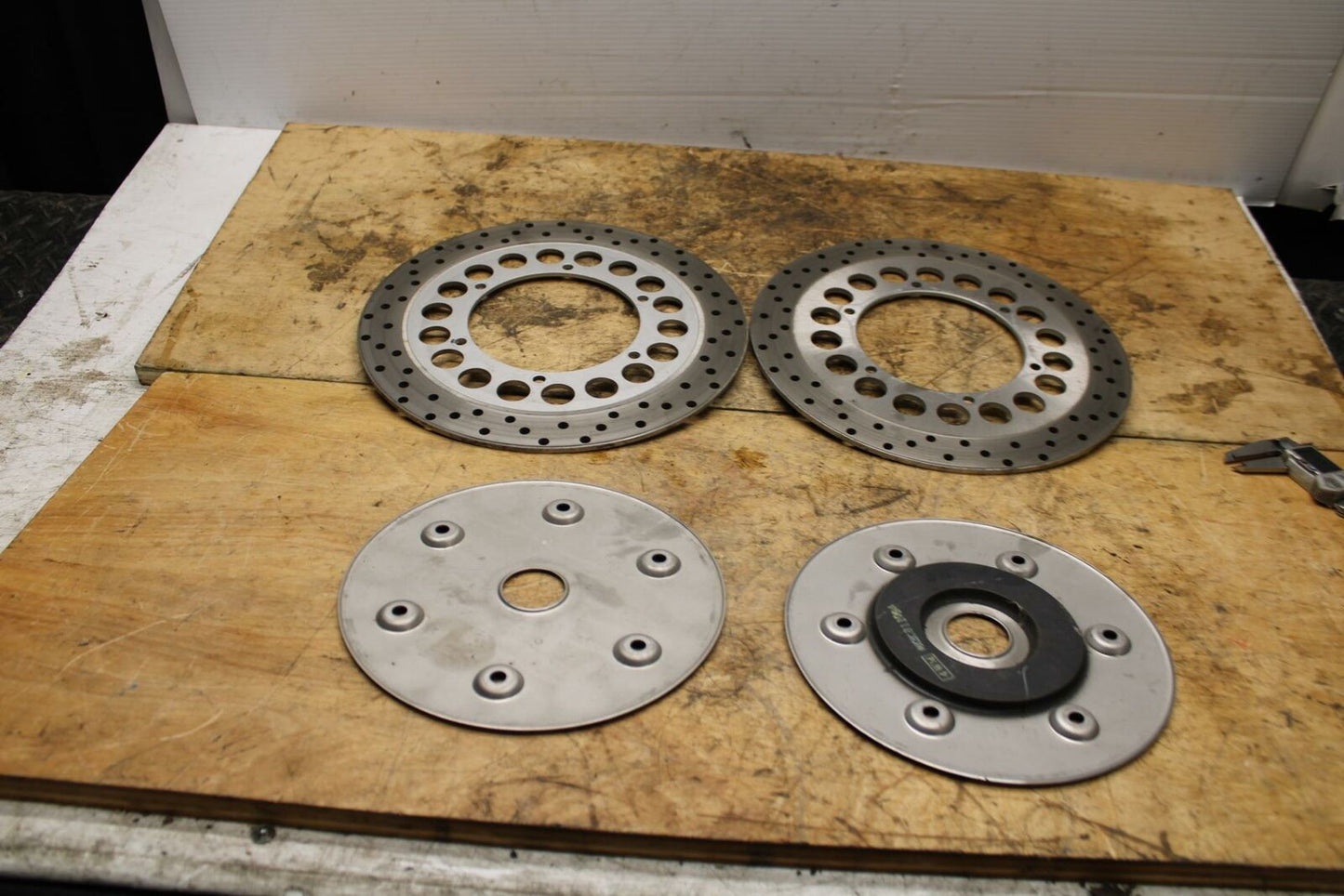 99-03 YAMAHA ROAD STAR XV1600A FRONT LEFT RIGHT BRAKE ROTORS DISCS BB344