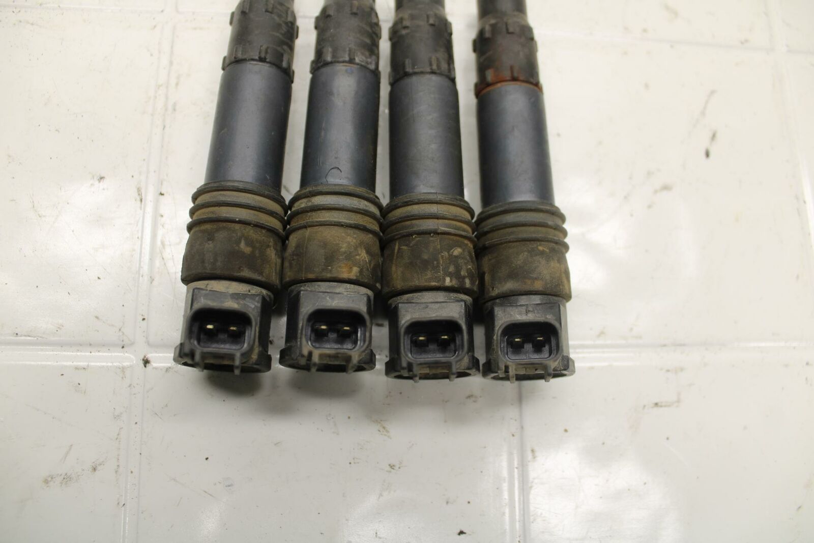 01-02 SUZUKI GSXR750 IGNITION COILS COIL SPARK PLUG CAPS BB402 B