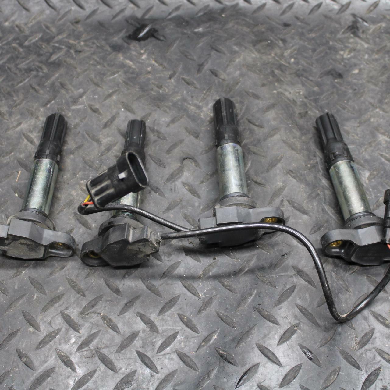 10-11 APRILIA RSV4 R IGNITION COILS COIL SPARK PLUG CAPS BB202