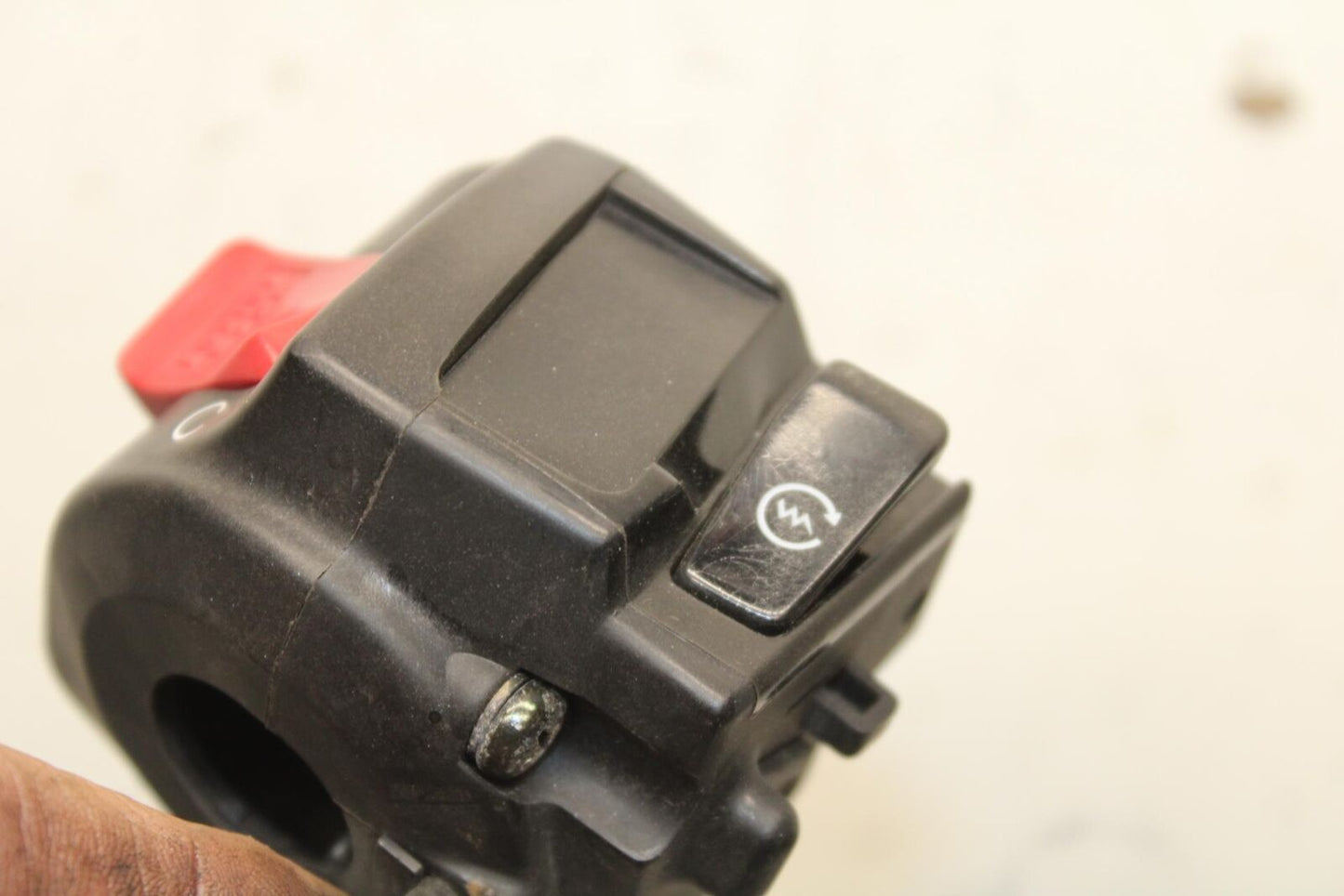 01-06 HONDA CBR600F4I RIGHT CLIP ON HANDLE KILL OFF START SWITCH BB626