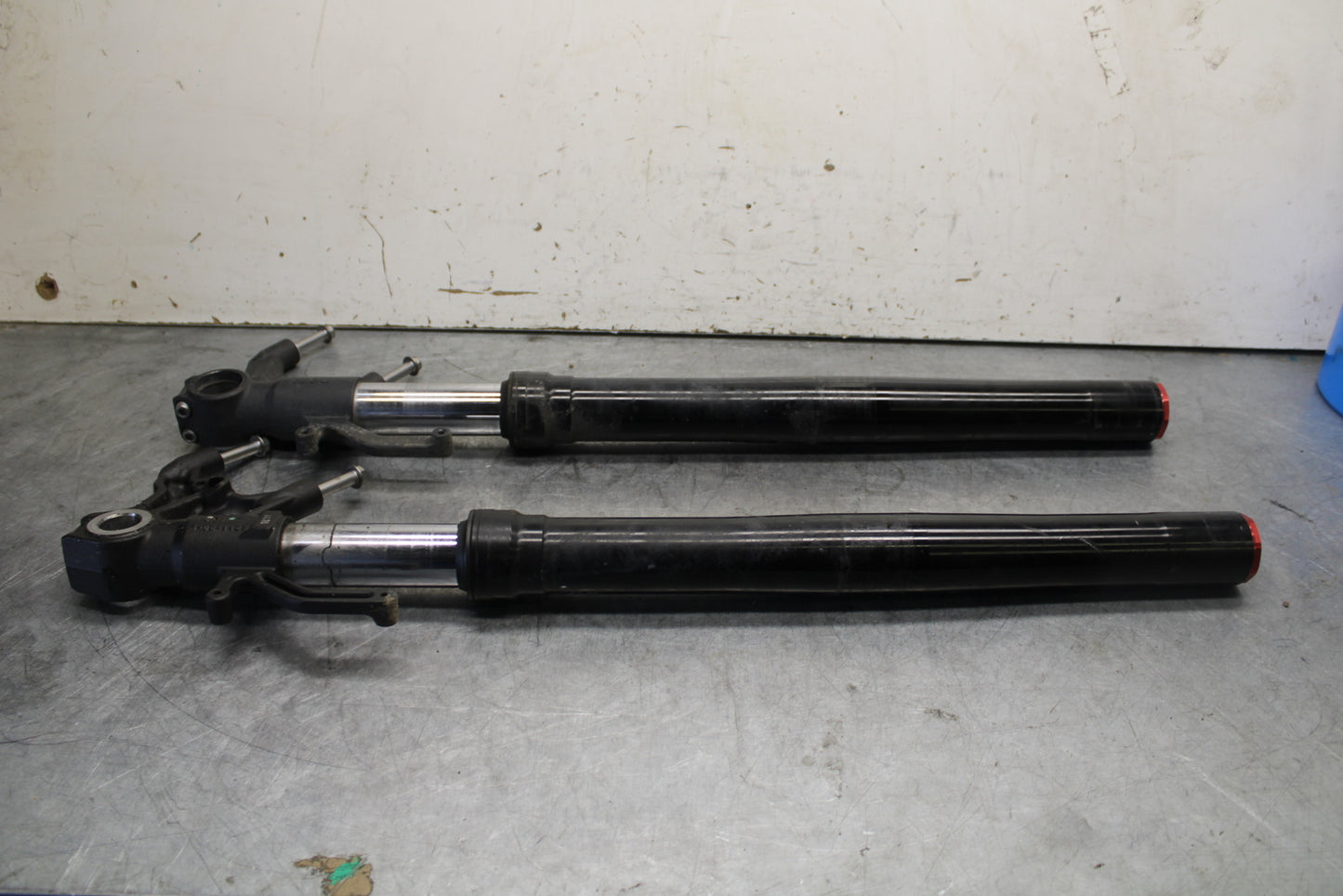13-18 KAWASAKI NINJA ZX6R FRONT FORKS SHOCK SUSPENSION SET PAIR BB682