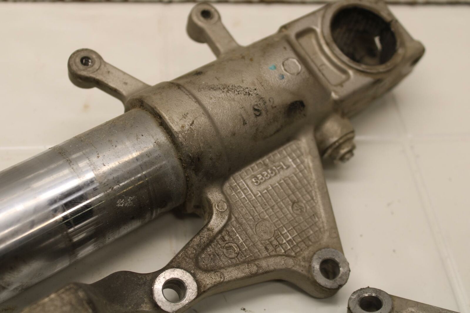 01-02 SUZUKI GSXR750 FRONT FORKS SHOCK SUSPENSION SET PAIR BB402