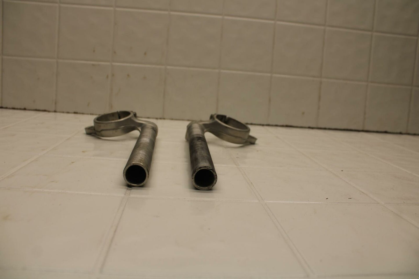 01-02 SUZUKI GSXR750 LEFT RIGHT CLIP ON ONS HANDLEBARS PAIR SET BB402