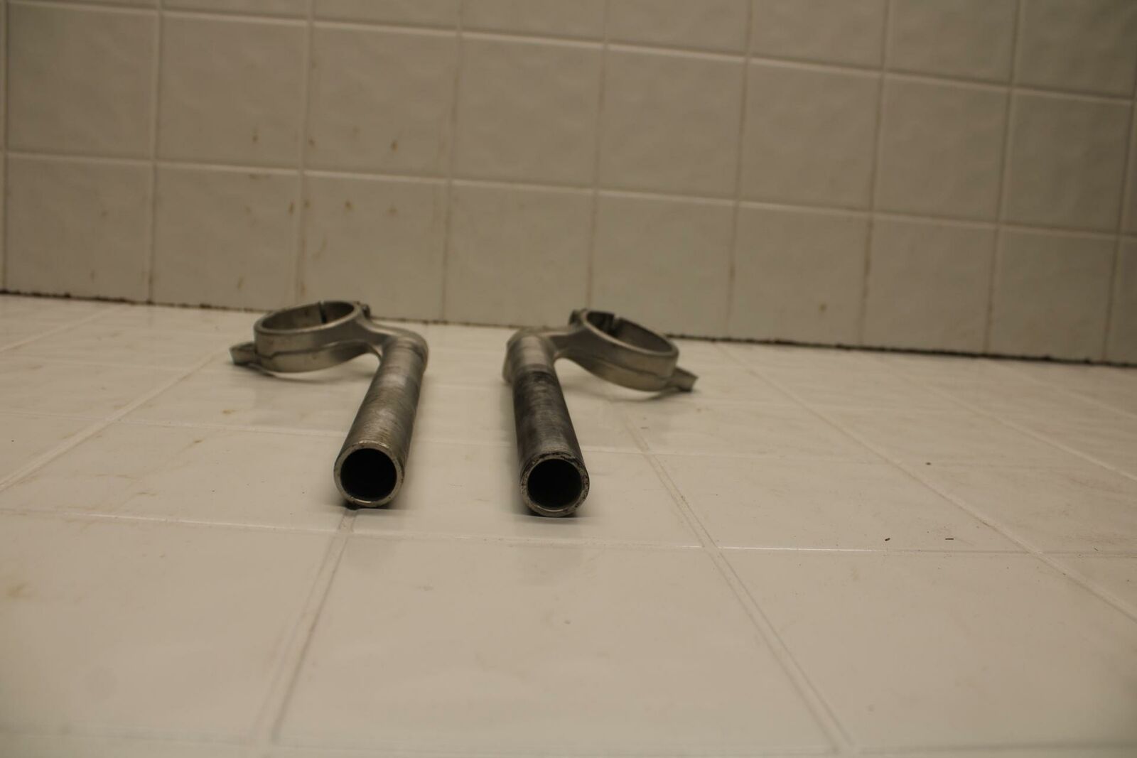 01-02 SUZUKI GSXR750 LEFT RIGHT CLIP ON ONS HANDLEBARS PAIR SET BB402