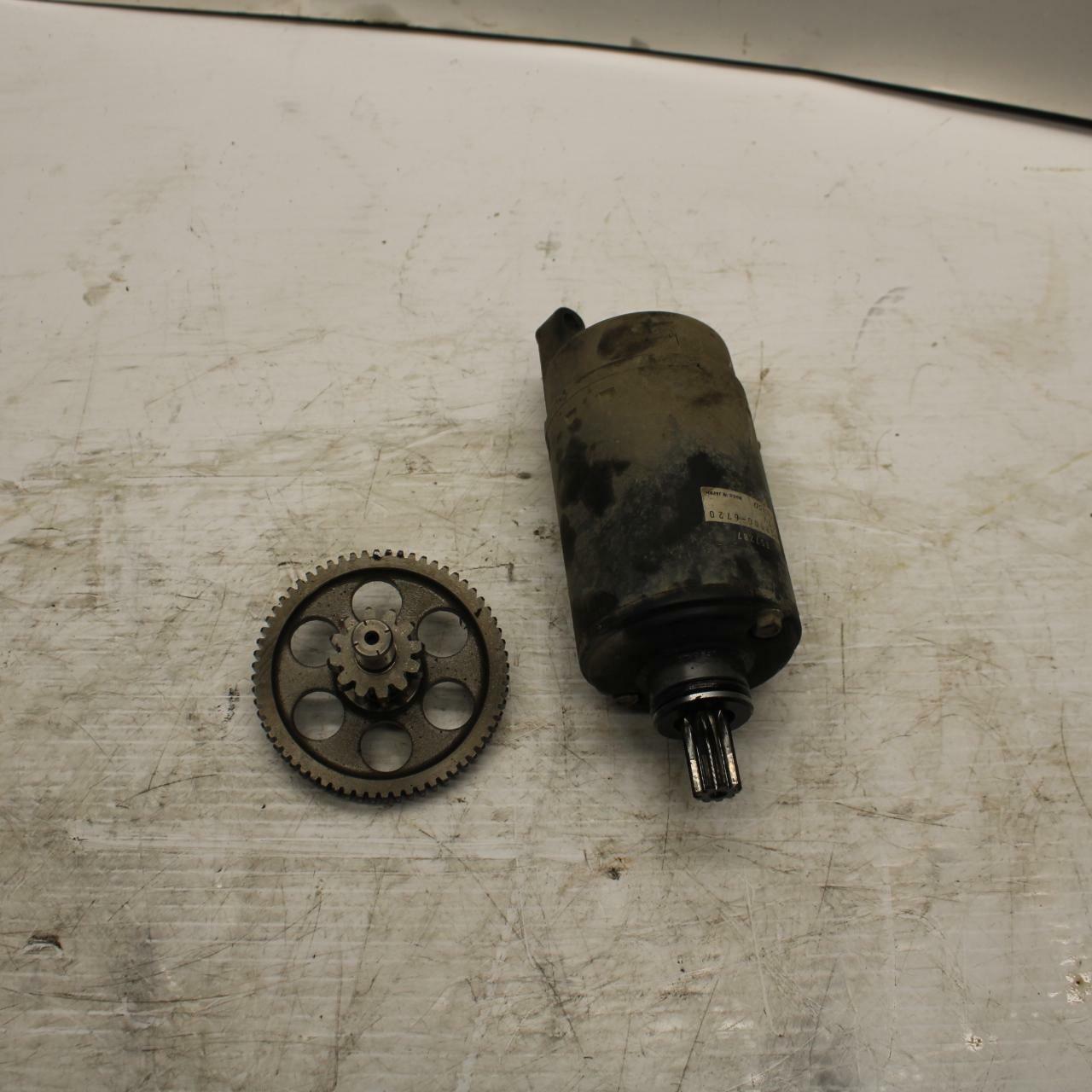 10-11 APRILIA RSV4 ENGINE STARTING STARTER MOTOR -DC 12V BB268