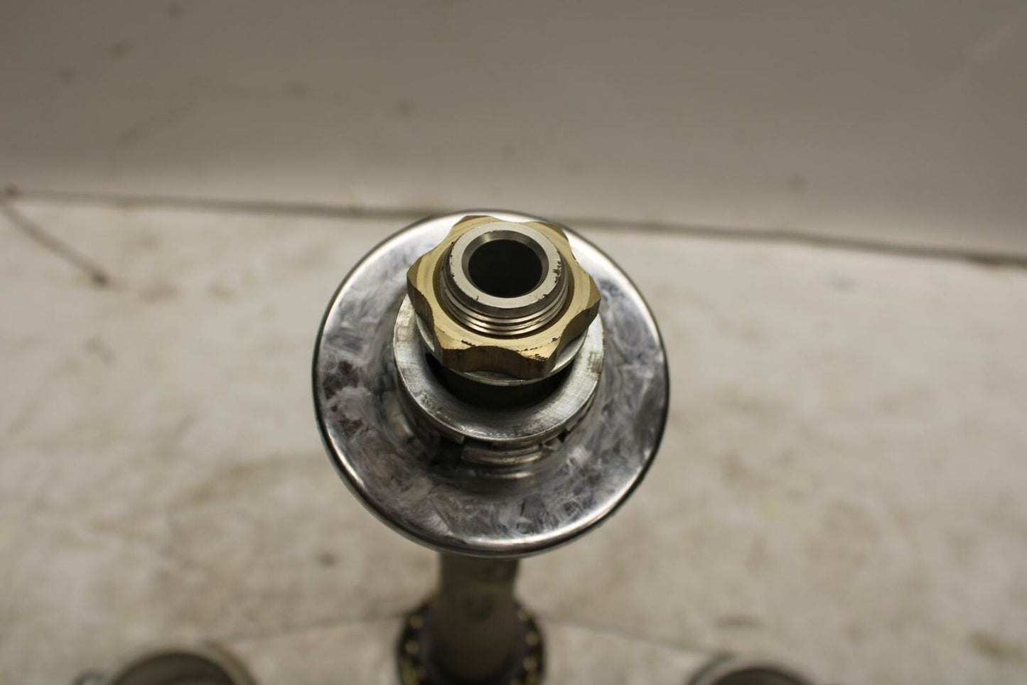 00-07 SUZUKI HAYABUSA FRONT FORKS CLAMP LOWER TRIPLE TREE STEM 51410-24F30 BB281