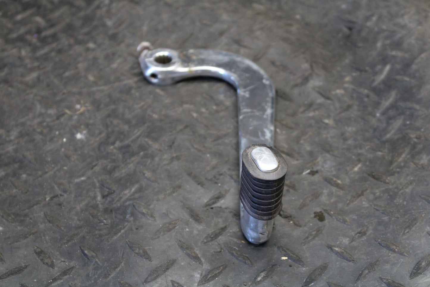 86 SUZUKI GSXR1100 G POLISHED RIGHT REARSET BRAKE FOOT PEDAL BB227