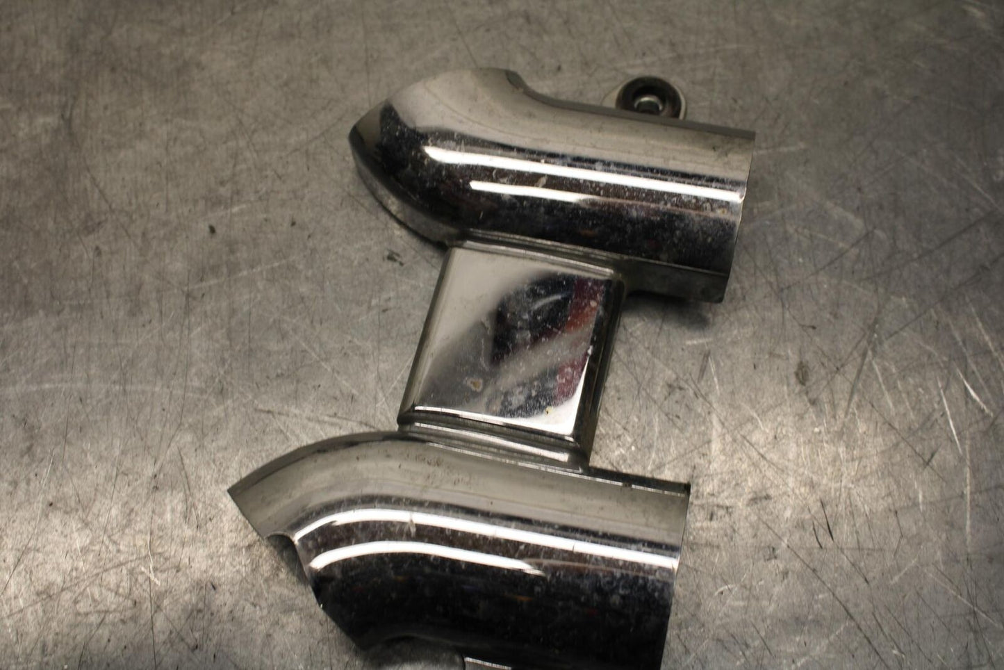 93-07 YAMAHA VMAX 1200 PAIR LEFT RIGHT CHROME CARBURETOR COVERS BB634