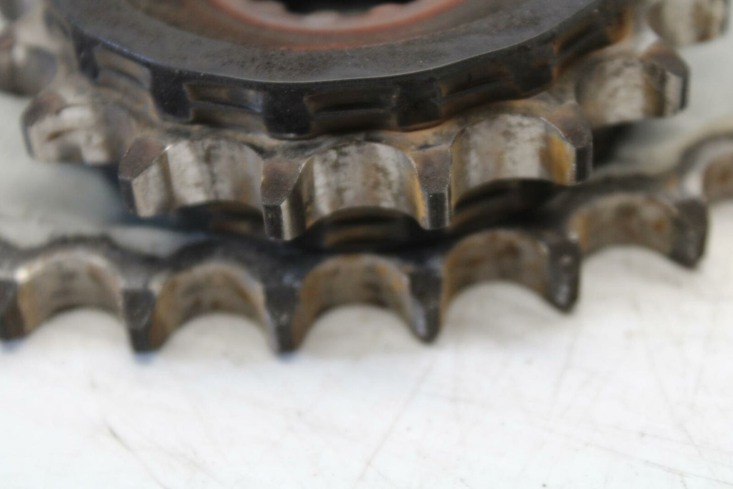 09-14 YAMAHA YZF R1 REAR BACK FRONT SPROCKET SET BB286