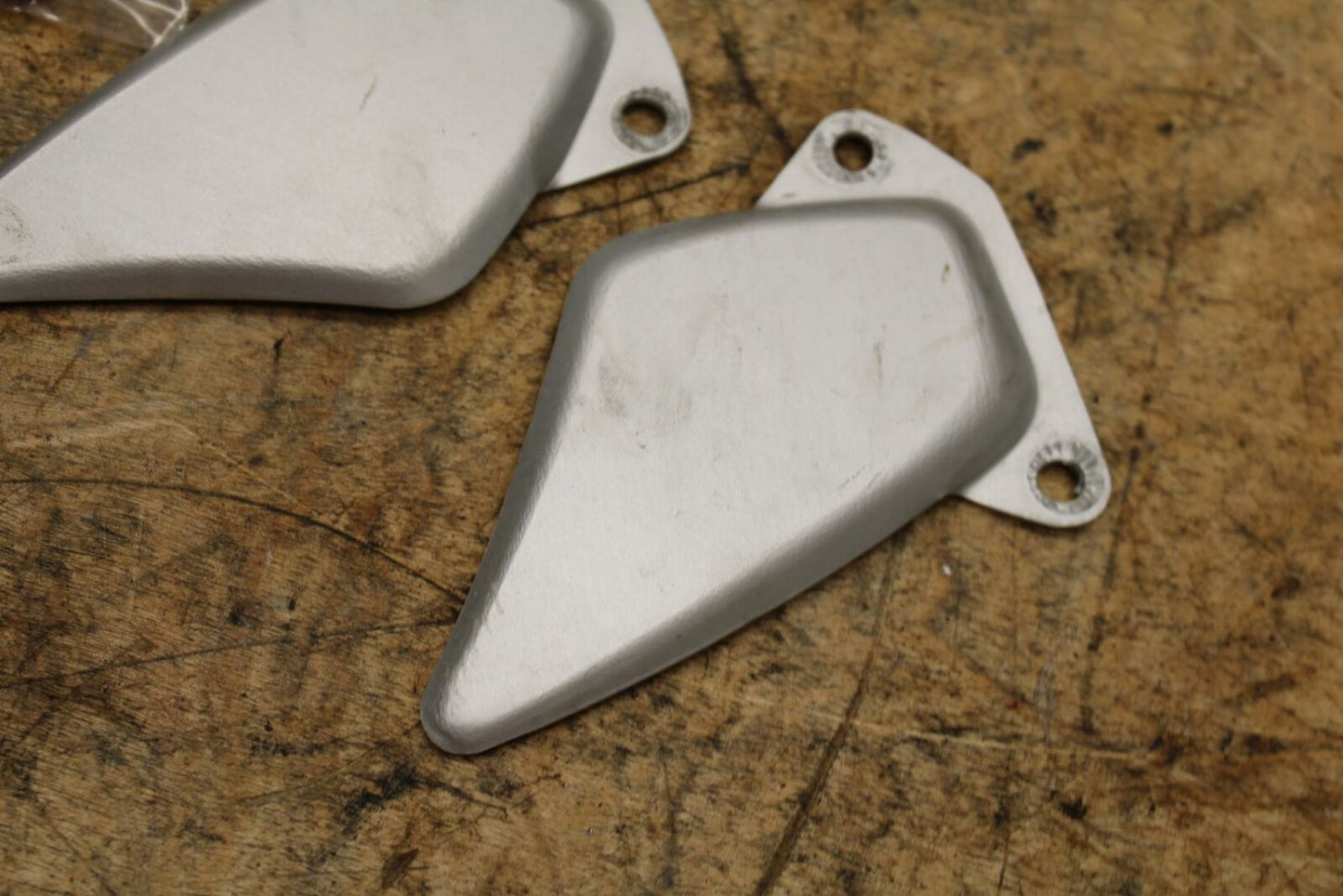 04-07 DUCATI ST3 LEFT & RIGHT REARSET REAR SET HEEL GUARD COVER BB347