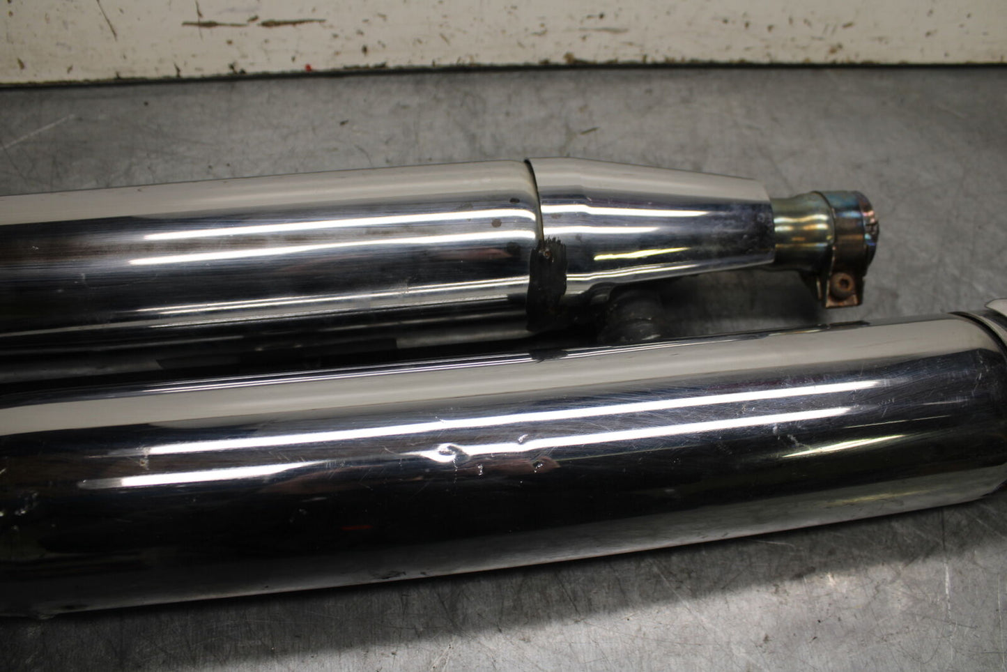99-00 YAMAHA V STAR 1100 MUFFLER EXHAUST SILENCER PIPE BB711
