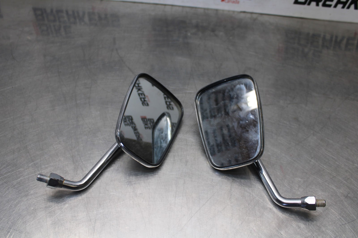 02 KAWASAKI VULCAN 800 VN800B CLASSIC REAR VIEW MIRROR SET PAIR MIRRORS BB862