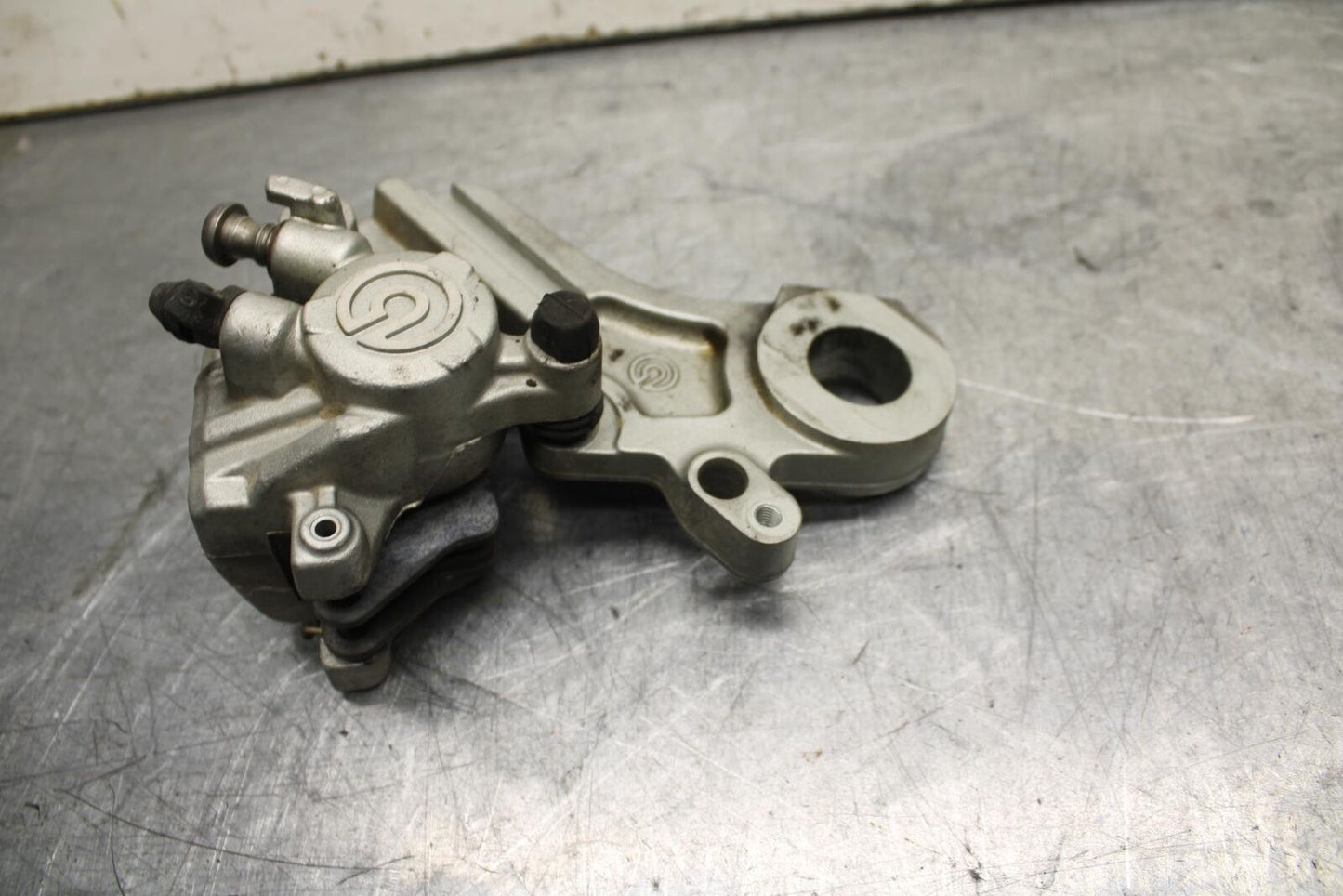 16-18 KTM 690 DUKE REAR BACK BRAKE CALIPER W MOUNT BRACKET BB631