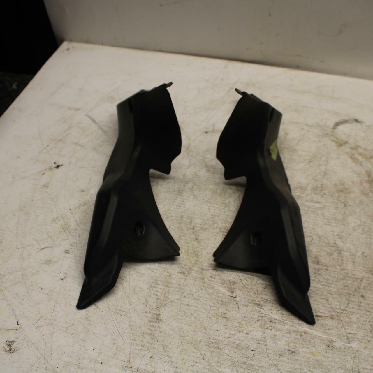 08-10 DUCATI 848 RIGHT LEFT FRONT DUCT COVERS PANELS COWLS BB369