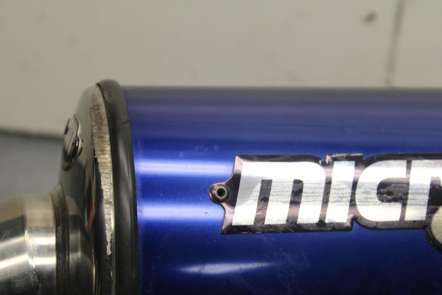 1999 Suzuki GSXR600 EXHAUST PIPE MUFFLER SLIP ON CAN SILENCER BB608