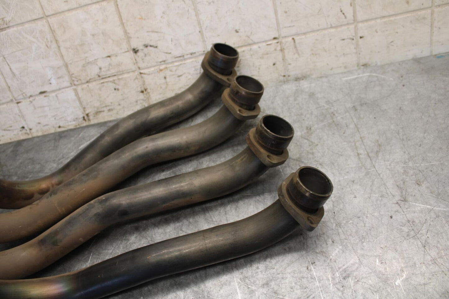 2001 02 03 04 Suzuki GSXR1000 EXHAUST HEADER PIPES MANIFOLD 14100-40F00 BB541