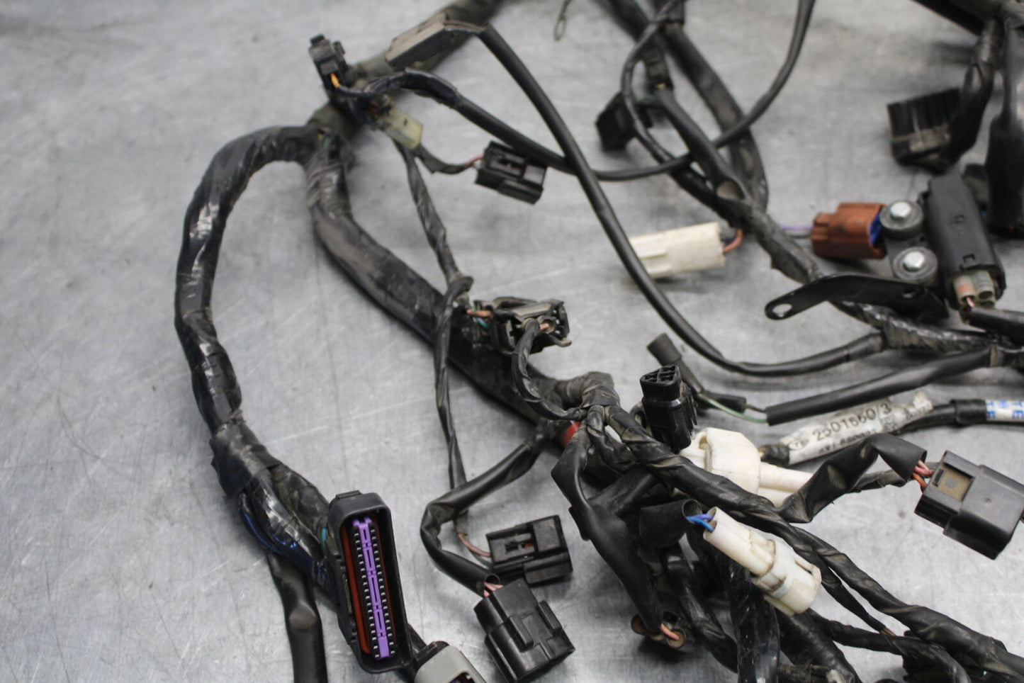 07-08 TRIUMPH DAYTONA 675 MAIN ENGINE WIRING HARNESS WIRE LOOM T2501656 BB685