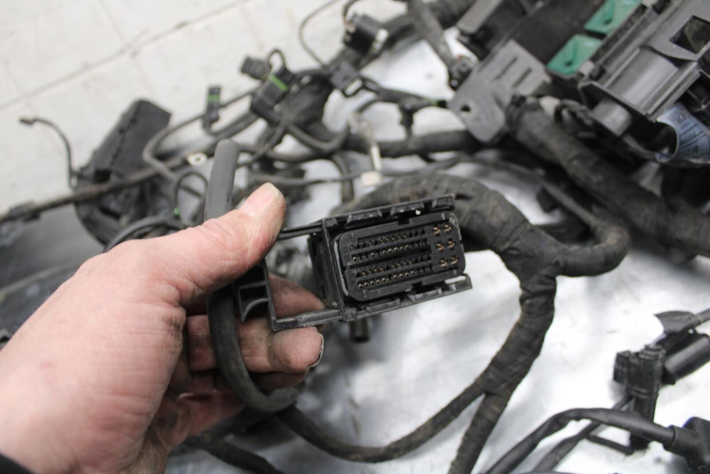 17-20 BMW S1000R MAIN ENGINE WIRING HARNESS MOTOR WIRE LOOM BB488