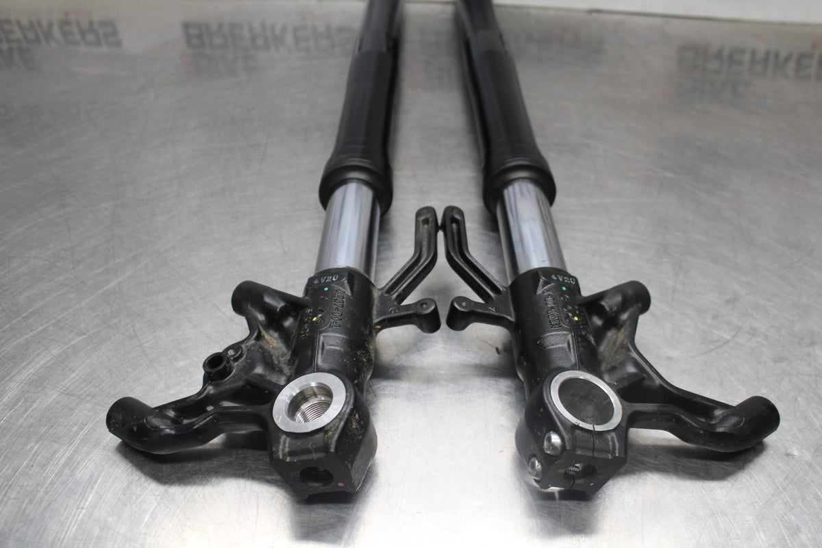 24-25 KAWASAKI NINJA ZX6R FRONT FORKS SHOCK SUSPENSION SET PAIR BB939