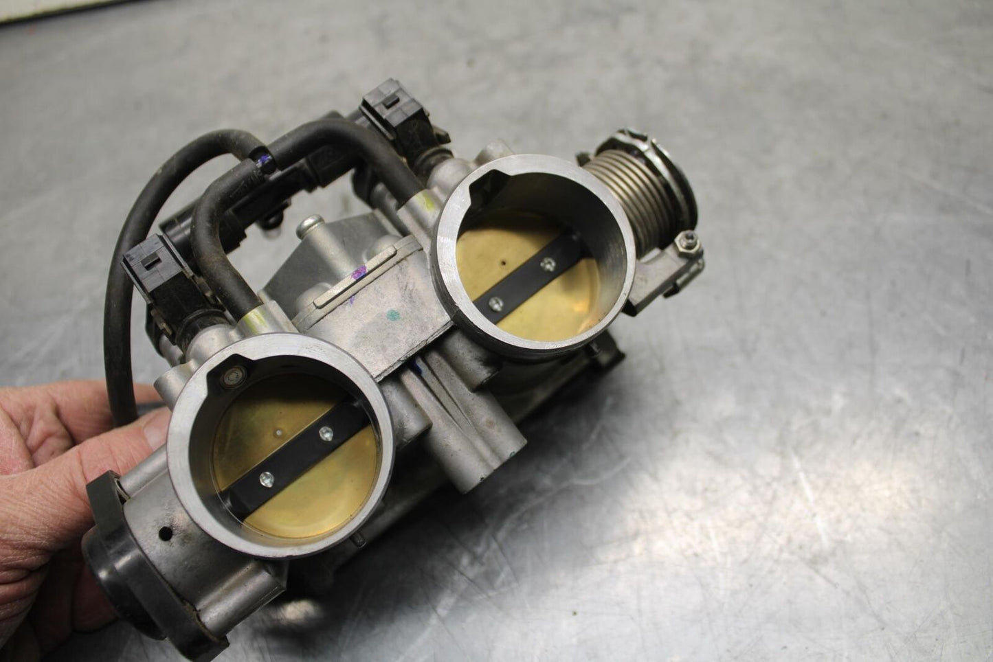 17 HONDA CRF1000LD AFRICA TWIN DCT ABS THROTTLE BODY BODIES BB97