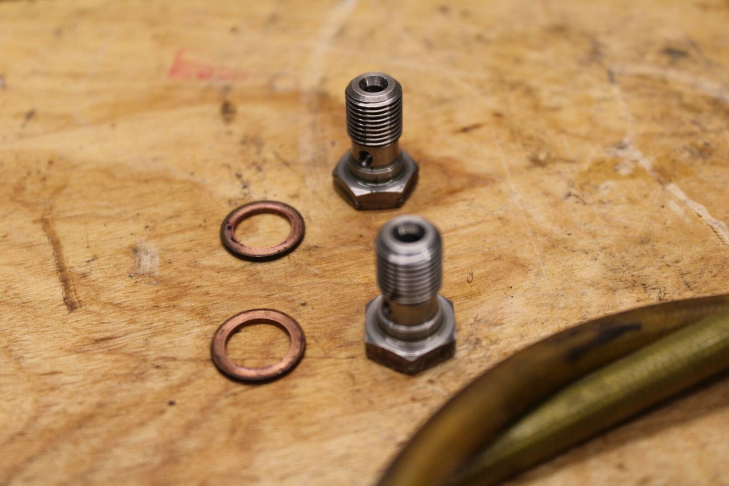 01-03 SUZUKI GSXR600 BRAIDED REAR BACK BRAKE HOSE FLUID LINE 37" BB336