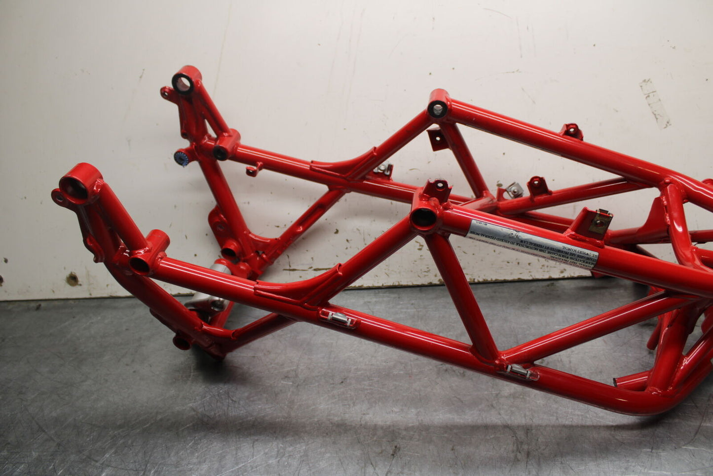09-11 DUCATI STREETFIGHTER 1098 FRAME CHASSIS BB705