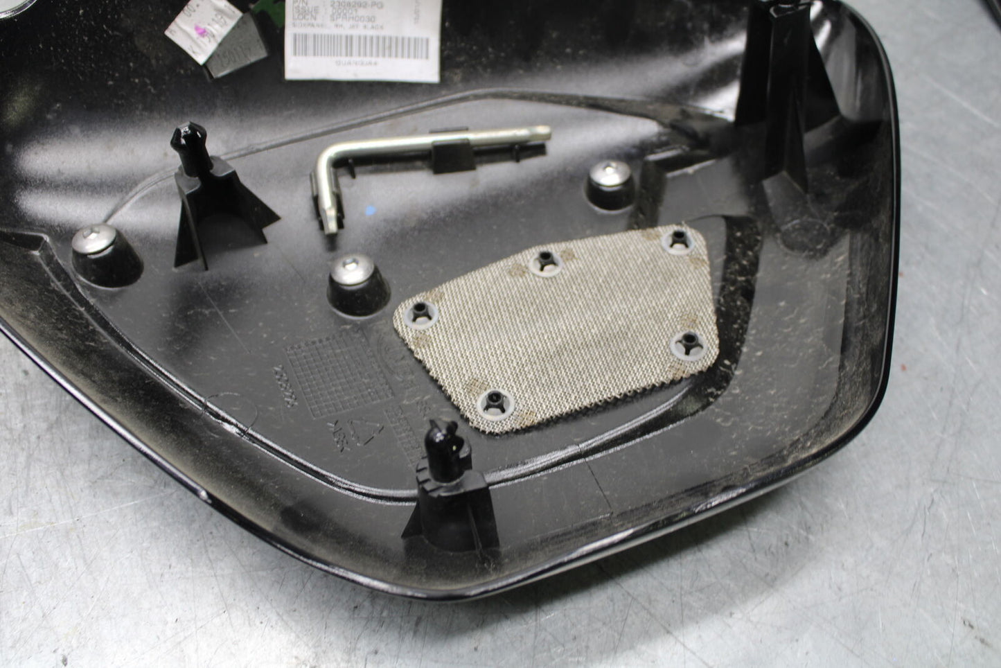 19-21 TRIUMPH SPEED TWIN 1200 RIGHT LEFT FRAME MID SIDE COVERS PANELS TRIM BB653