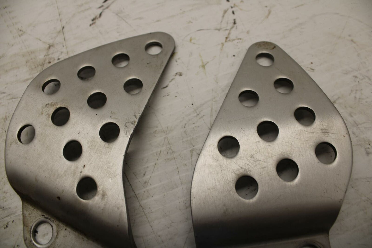 03 KAWASAKI NINJA ZX6RR ZX600K REARSET REAR SET HEEL GUARD COVER BB264