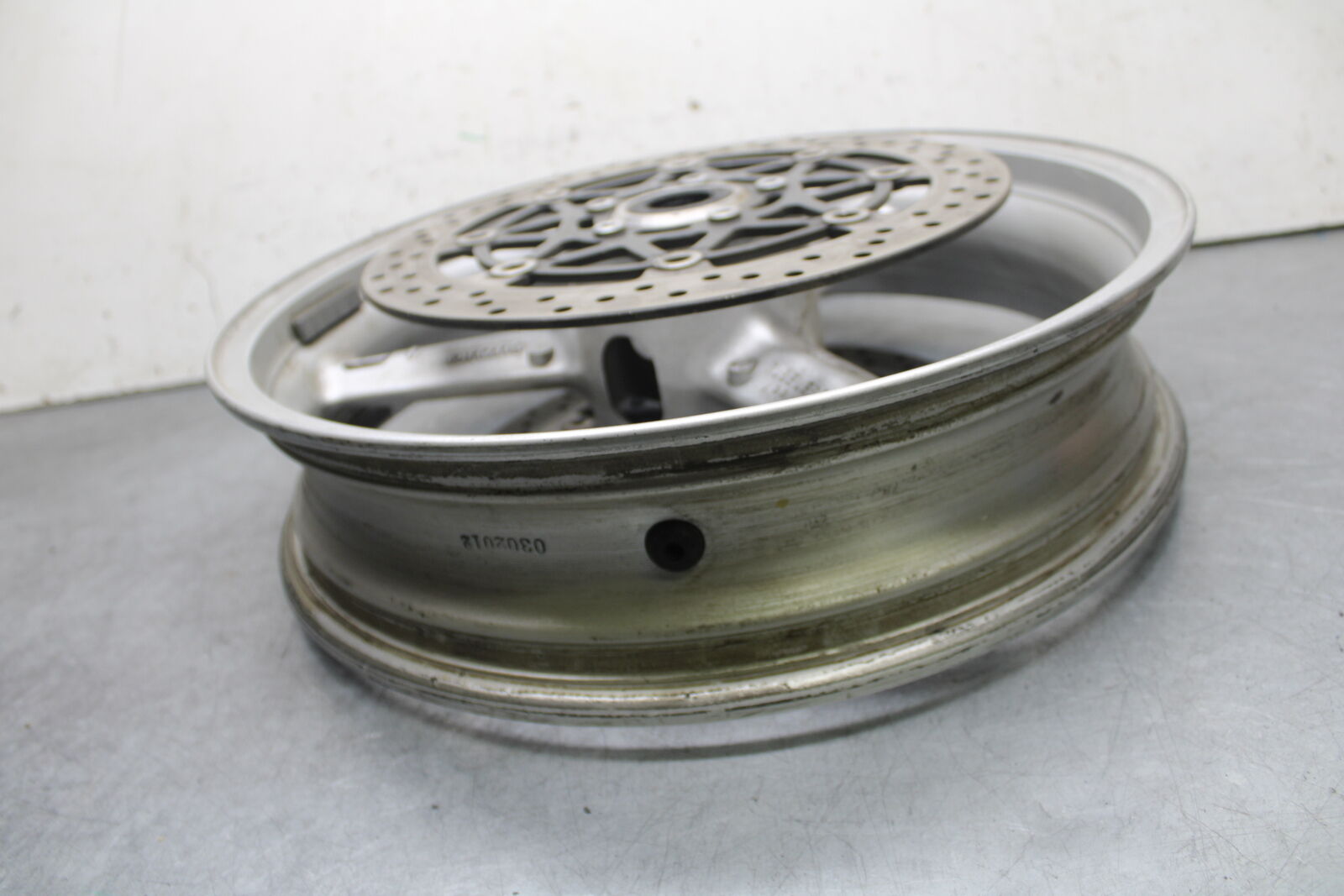 03-05 SUZUKI SV1000 FRONT WHEEL FRONT RIM BB405