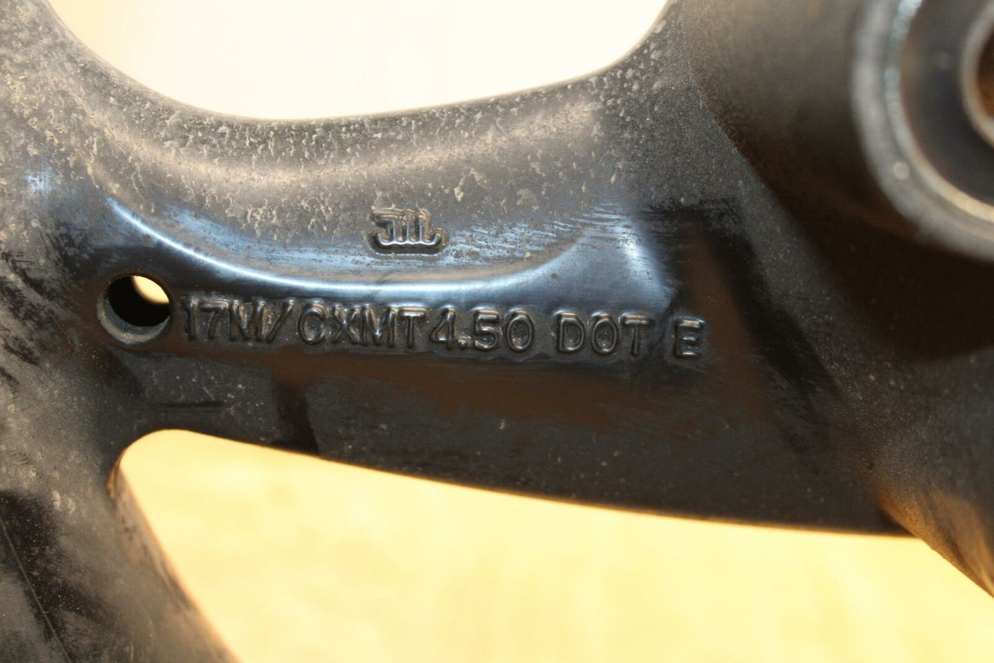 08-14 DUCATI MONSTER 696 REAR WHEEL BACK RIM BB324