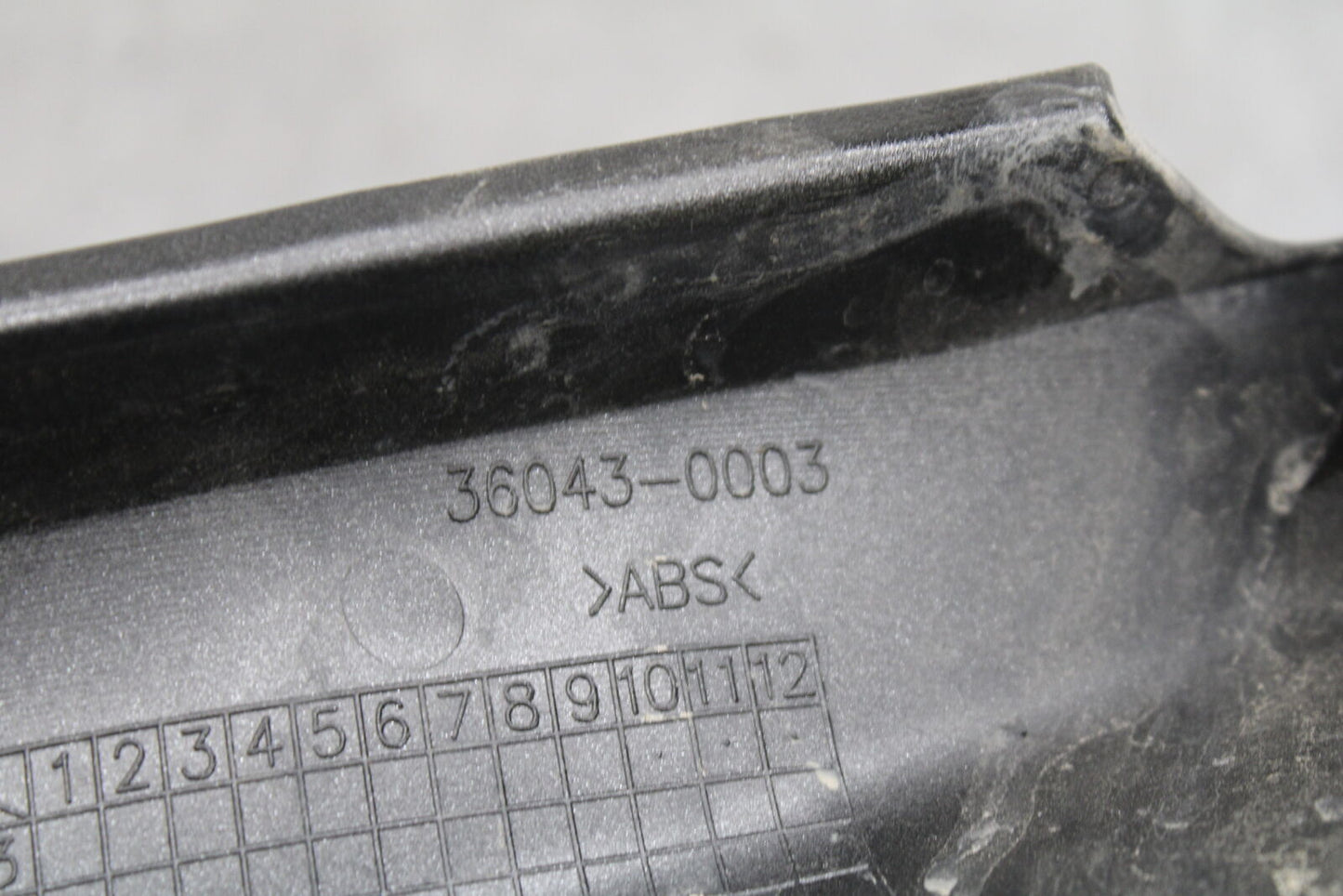 24 KAWASAKI NINJA 500 ABS RIGHT REAR BACK TAIL FAIRING COWL SHROUD BB744