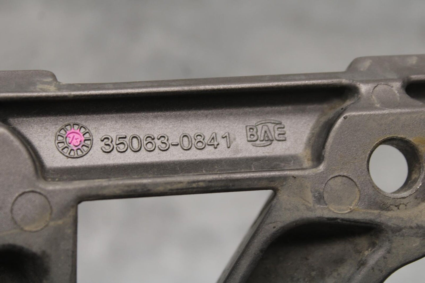 15-16 KAWASAKI EX300 REAR BACK PASSENGER PEG SET PAIR BB635