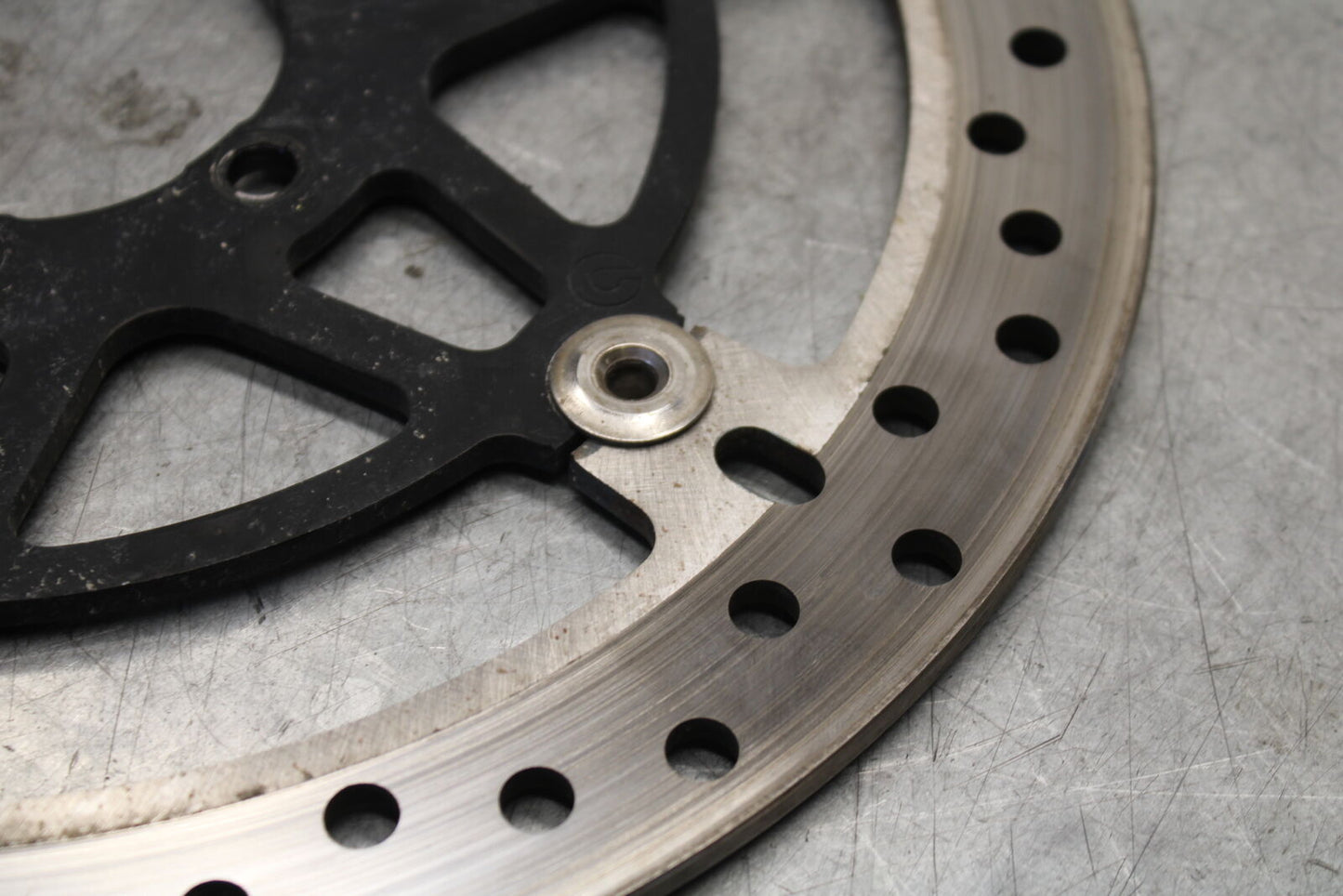 06-07 DUCATI MONSTER 695 FRONT LEFT RIGHT BRAKE ROTORS DISCS BB674